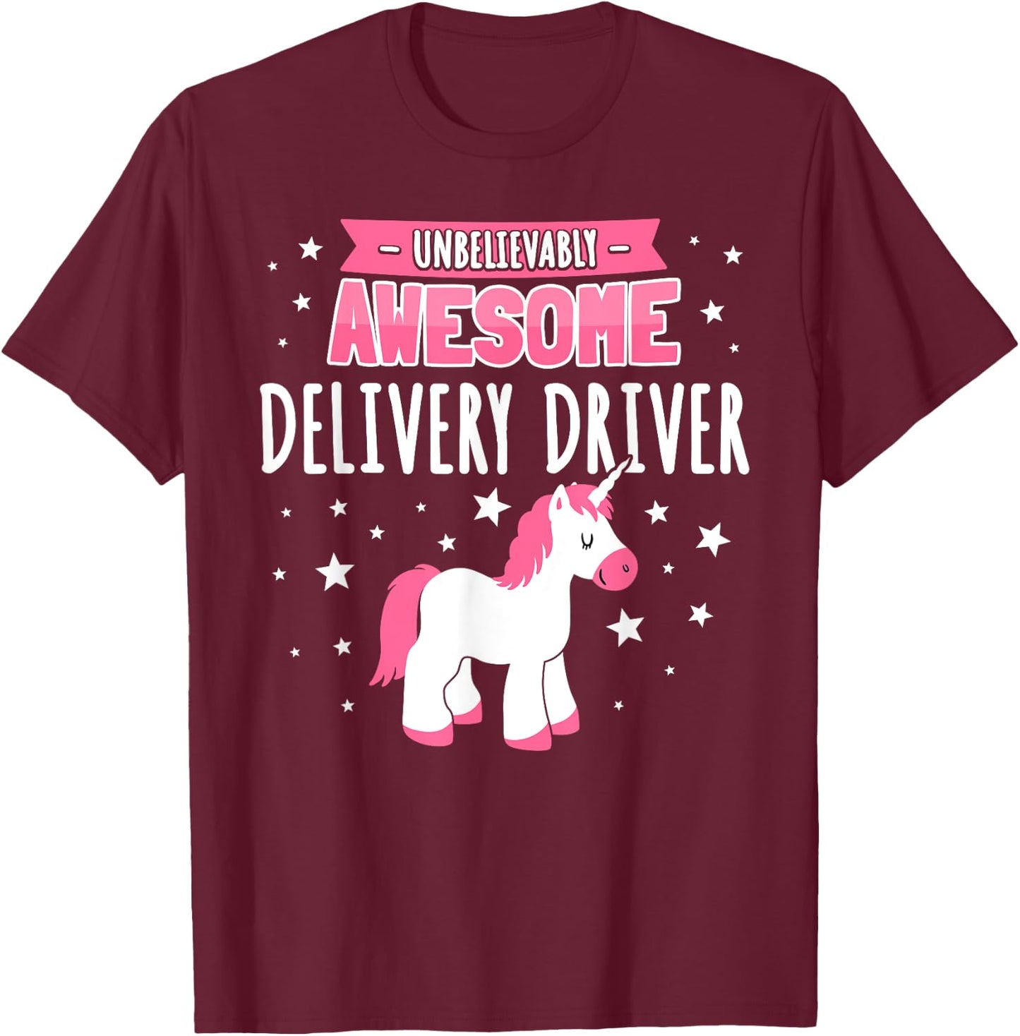 Delivery Driver T-Shirt - T-Shirt | Maroon