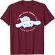 Cinnamoroll Let the Good Times Roll T-Shirt - T-Shirt | Maroon