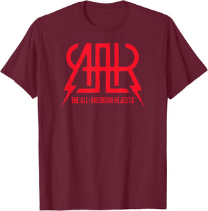 All American Rejects - Logo - Official Merchandise Small T-Shirt - T-Shirt | Maroon