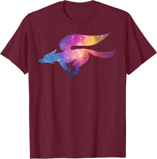 Nintendo Star Fox Space Light Logo Graphic T-Shirt - T-Shirt | Maroon