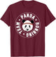 Panda Running Team T Shirt T-Shirt - T-Shirt | Maroon
