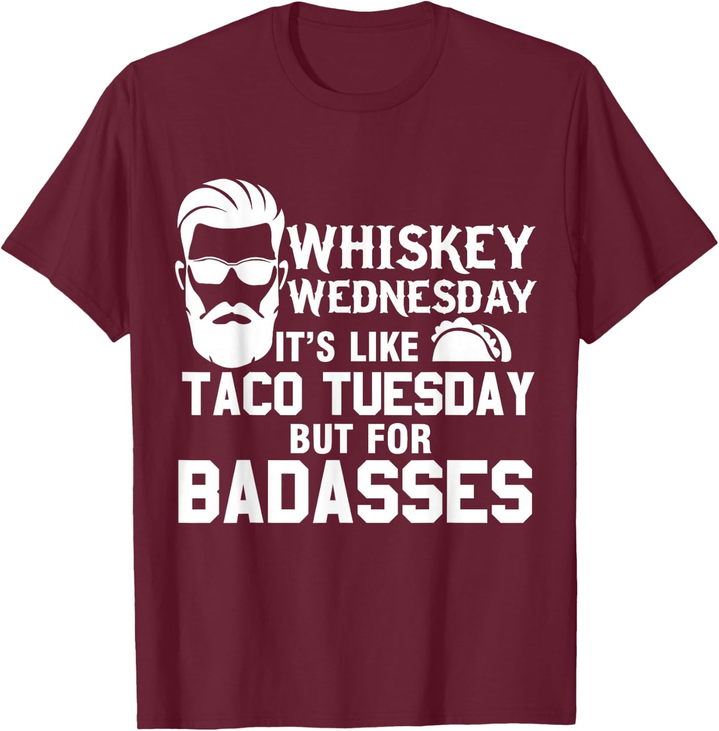 Whiskey Wednesday T Shirt Women T-Shirt - T-Shirt | Maroon