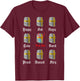 Knight Templar Moods T-Shirt - T-Shirt | Maroon