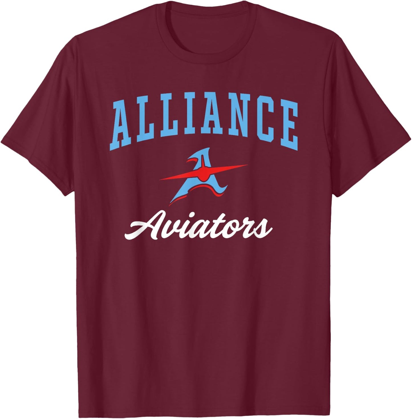 Alliance High School Aviators T-Shirt - T-Shirt | Maroon