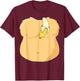 Monkey Costume For Kids Monkey Halloween Costume T-Shirt - T-Shirt | Maroon