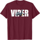 F-16 F16 Fighting Falcon Jet Fighter Plane Viper T-Shirt - T-Shirt | Maroon
