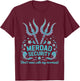 Merdad Mermaid Daddy Father's Day Mermaid Security T-Shirt - T-Shirt | Maroon