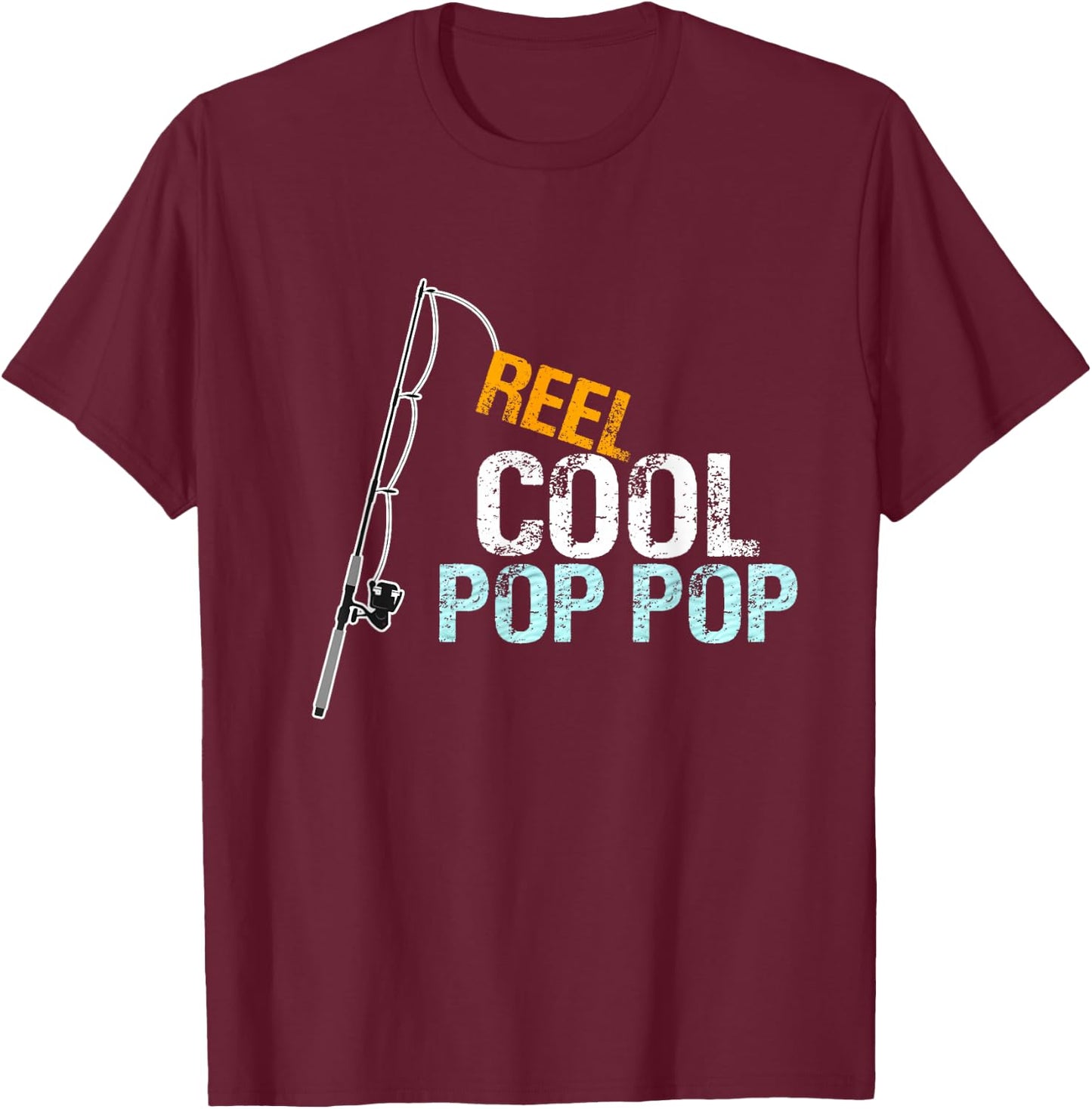 Cool Pop Pop PopPop Gift from Granddaughter Grandson T-Shirt - T-Shirt | Maroon