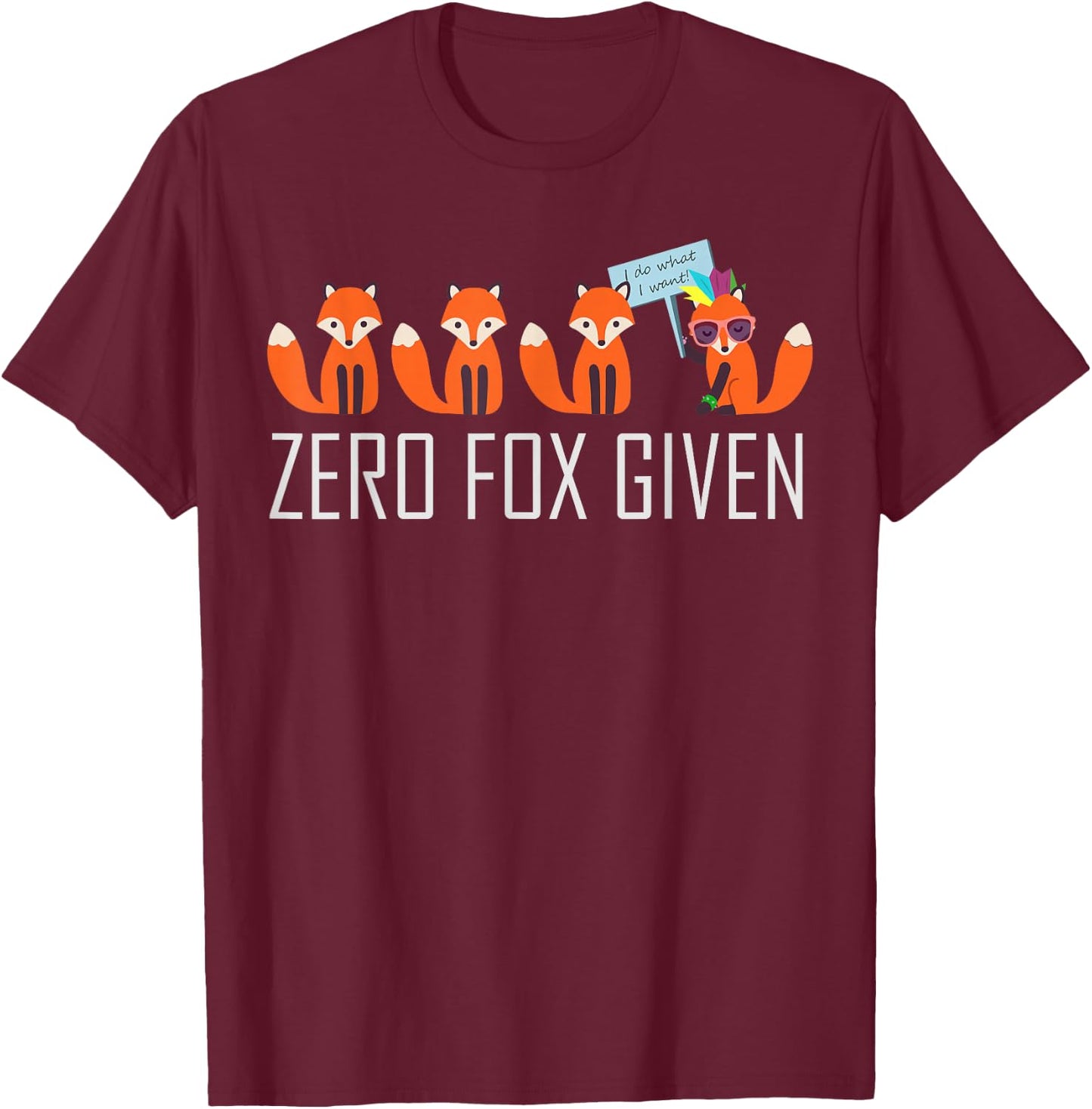 Zero Fox Given T-Shirt - T-Shirt | Maroon