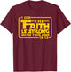 The Faith is strong with this one Christian Funny T Shirt T-Shirt - T-Shirt | Maroon