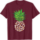Pembroke Welsh Corgi, Corgi, Pineapple T-Shirt - T-Shirt | Maroon