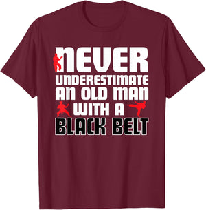 Cool Karate Humor Shirt . Funny Martial Arts Gift T-Shirt - T-Shirt | Maroon