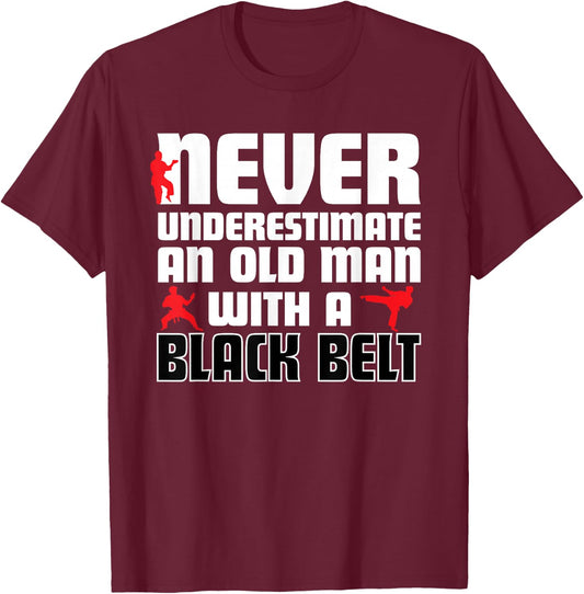 Cool Karate Humor Shirt . Funny Martial Arts Gift T-Shirt - T-Shirt | Maroon