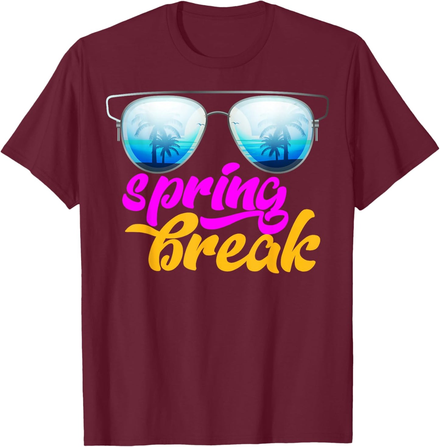Spring Break T-Shirt - T-Shirt | Maroon