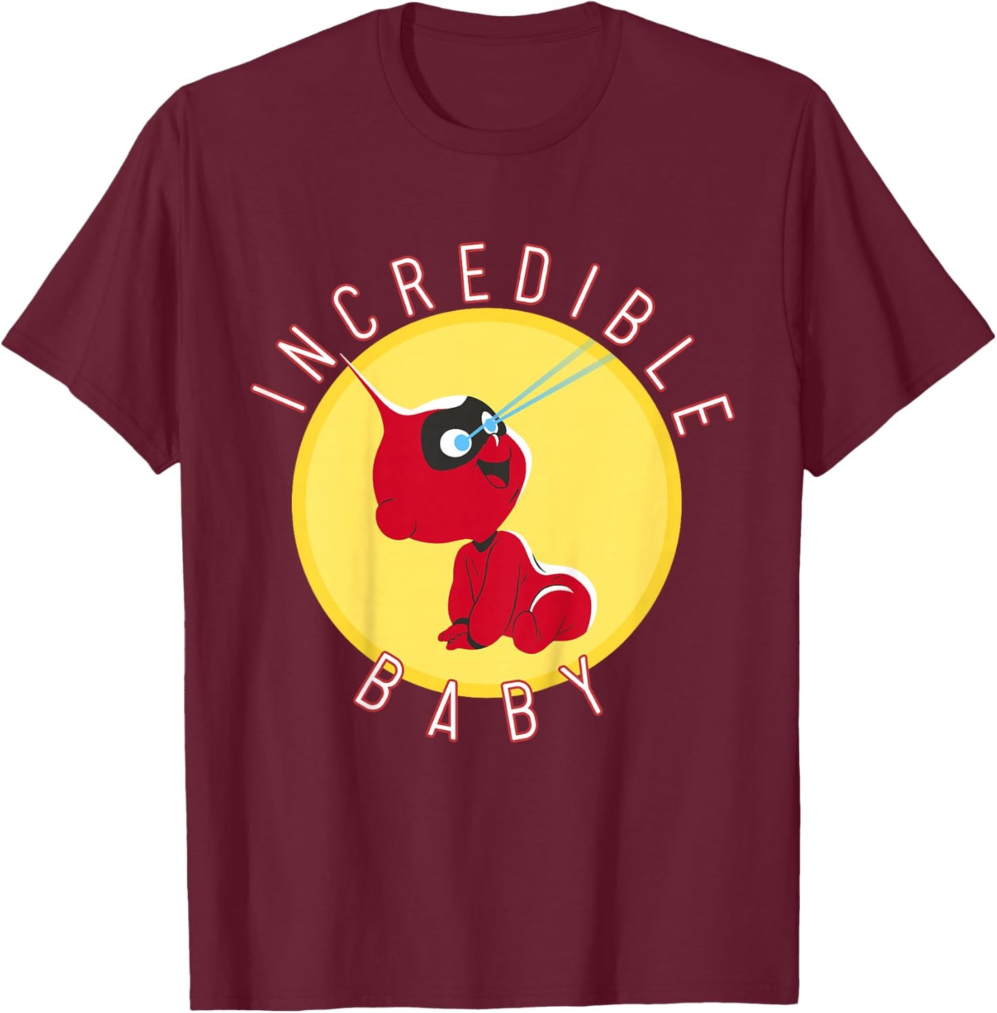 Kids Disney Pixar Incredibles 2 Incredible Baby Graphic T-Shirt - T-Shirt | Maroon