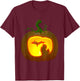 Michigan Halloween Pumpkin Shirt T-Shirt - T-Shirt | Maroon