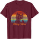 Retro Furry Fandom Furry Vibes - Cute OwO Fursuit T-Shirt - T-Shirt | Maroon