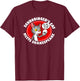 Schrodinger's Cat Meets Shakespeare Funny T-Shirt - T-Shirt | Maroon