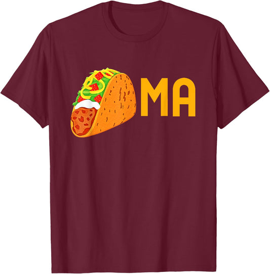Taco Tacoma Washington Souvenir Tacoma T-Shirt - T-Shirt | Maroon