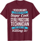 Funny Sterile Processing Technician Gift T-Shirt - T-Shirt | Maroon