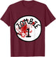 Couples Zombie 1 Halloween Costume T-Shirt - T-Shirt | Maroon
