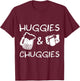 Diaper party, baby shower, dadchelor party, new parent gift T-Shirt - T-Shirt | Maroon