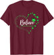 Spinal Cord Injury Awareness Butterfly Believe T-Shirt - T-Shirt | Maroon