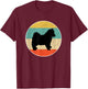 Pomsky Dog Gift T-Shirt - T-Shirt | Maroon