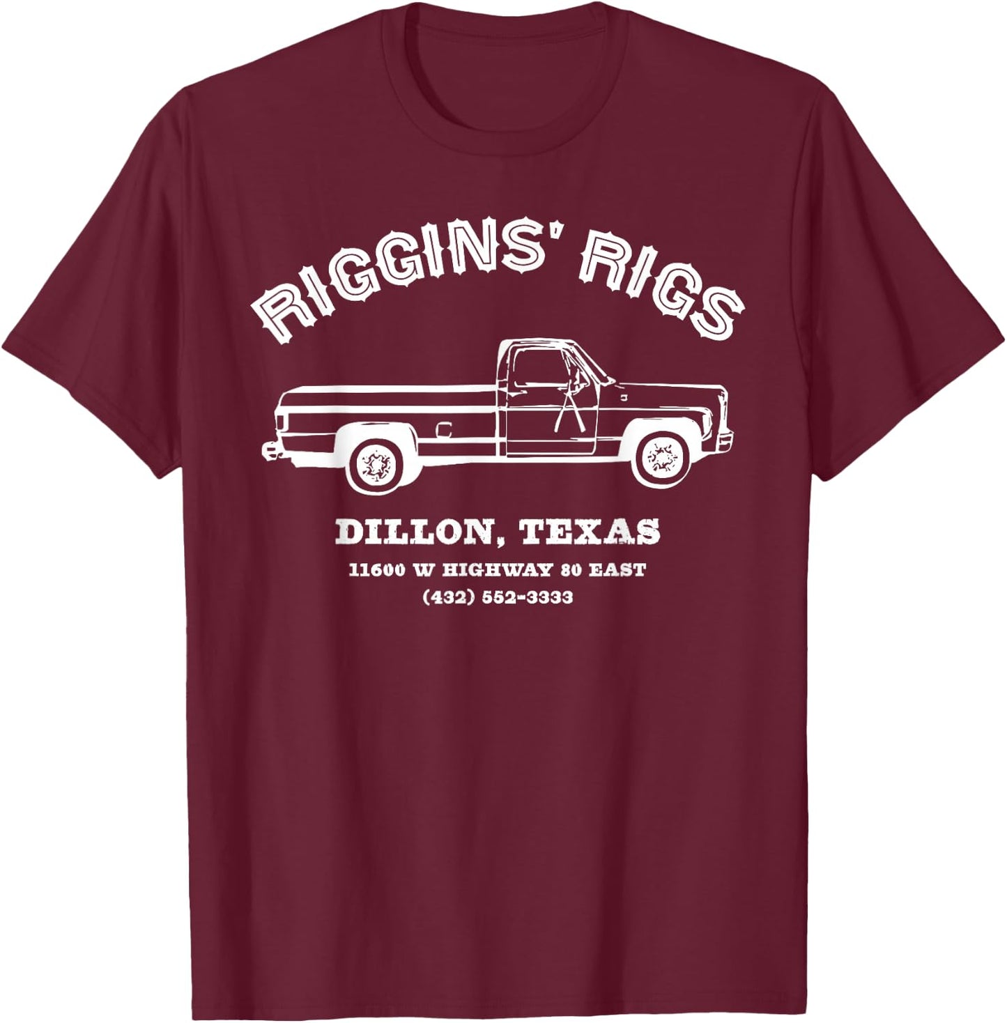 Riggins Rigs Football Player Fan T-Shirt - T-Shirt | Maroon