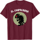 Funny Mexican El Chupacabra Cryptid Lover T-Shirt - T-Shirt | Maroon