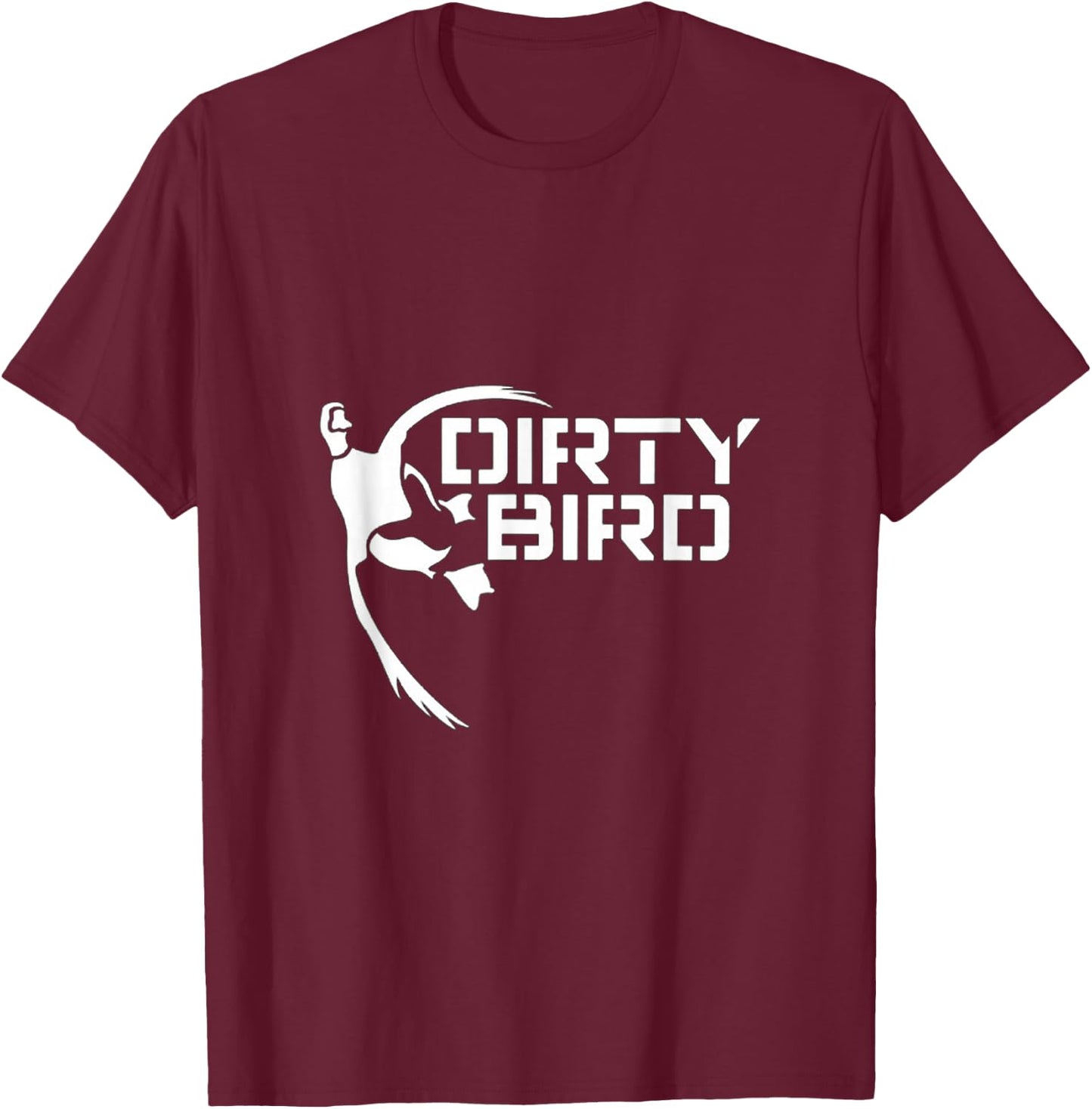 Dirty Bird Duck T-Shirt - T-Shirt | Maroon