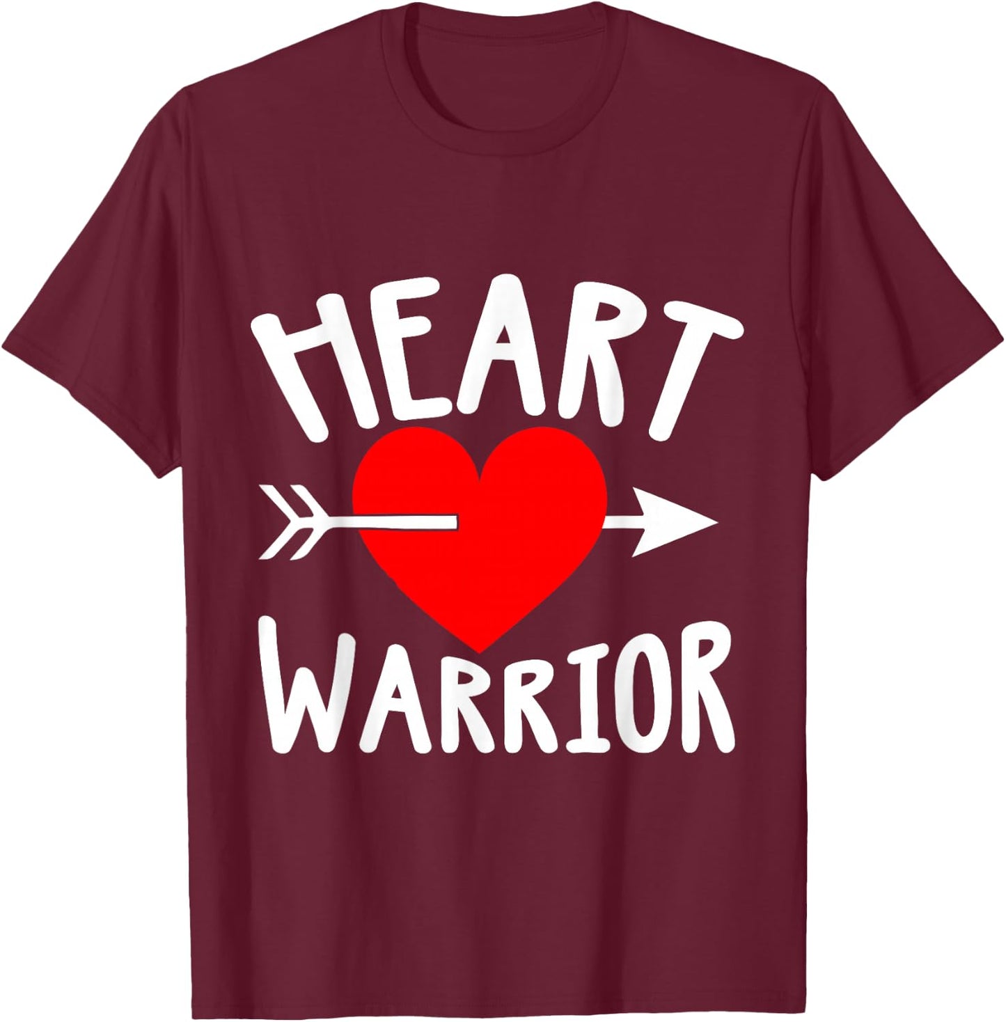 CHD Awareness T-Shirt - T-Shirt | Maroon