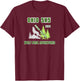 Running Challenge T-Shirt - T-Shirt | Maroon