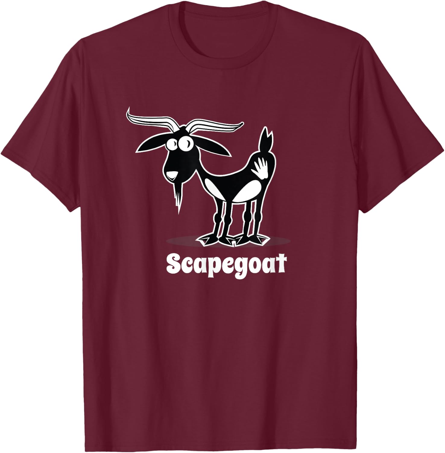 Scapegoat T-Shirt - T-Shirt | Maroon
