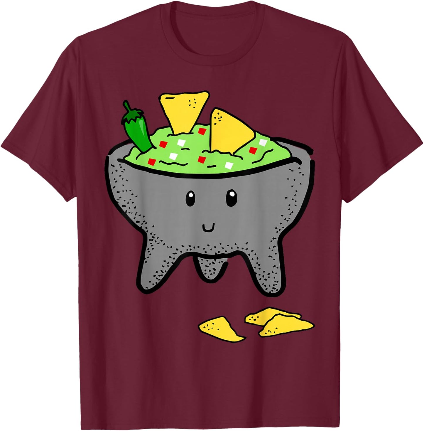 Guacamole Shirt T-Shirt - T-Shirt | Maroon