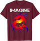IMAGINE Fantasy Dragon Style Great For Gift T-Shirt - T-Shirt | Maroon
