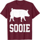 PIG Sooie T-Shirt - T-Shirt | Maroon