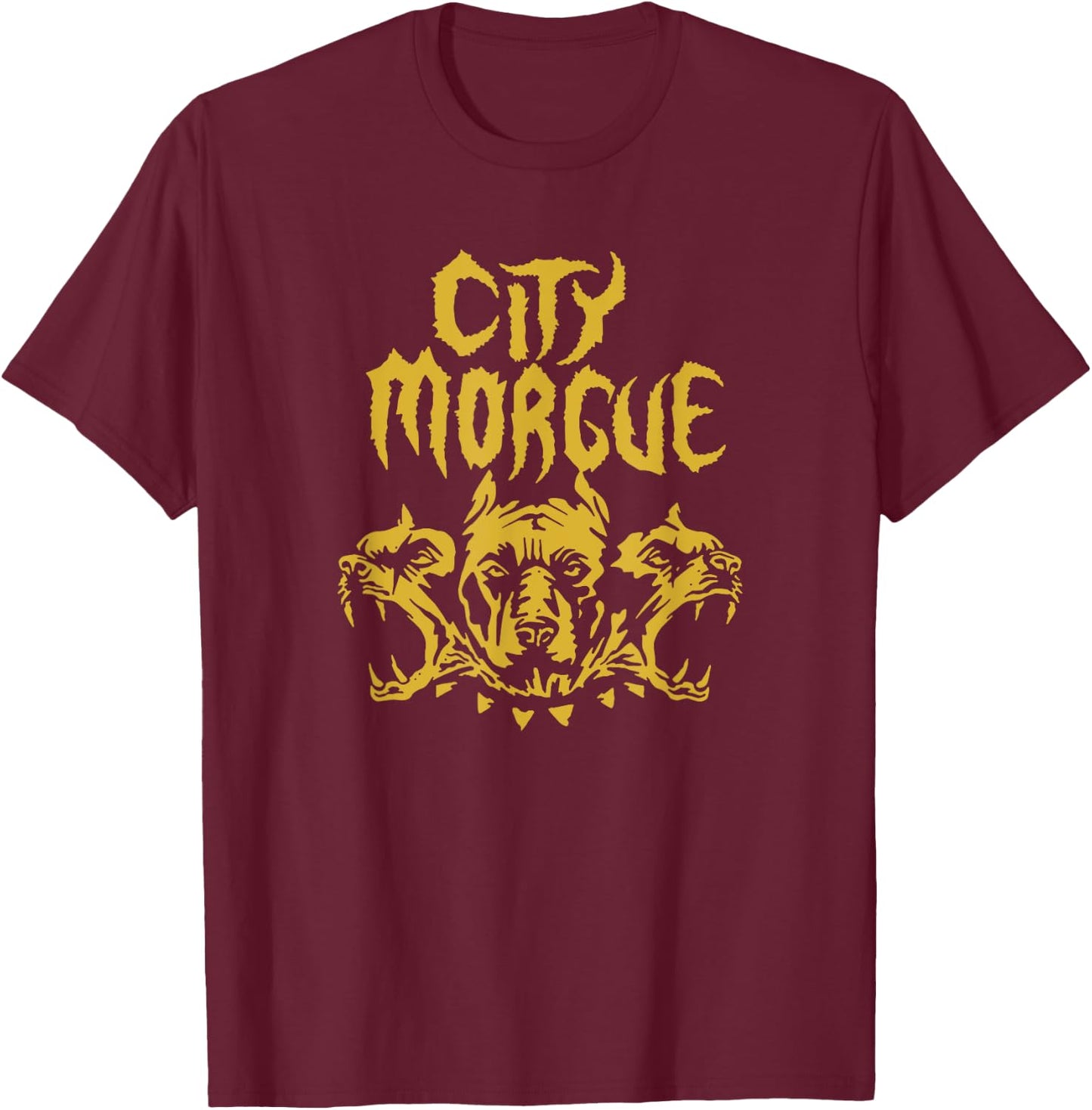 City Morgue Shirt T-Shirt - T-Shirt | Maroon