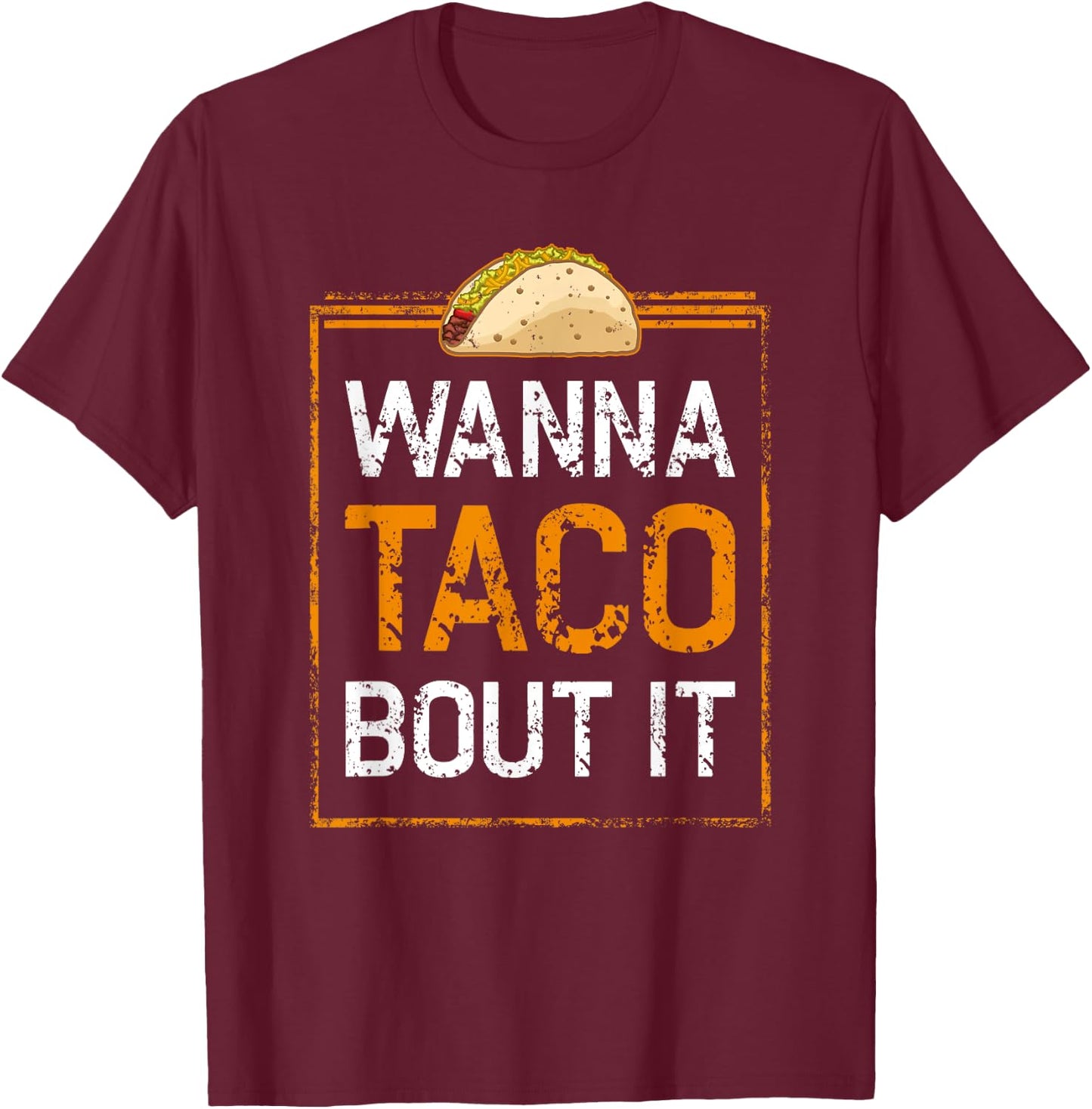 School Counselor Shirts - Wanna Taco Bout It T-Shirt - T-Shirt | Maroon
