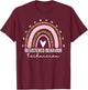 Registered Behavior Technician RBT Behavioral ABA Therapist T-Shirt - T-Shirt | Maroon