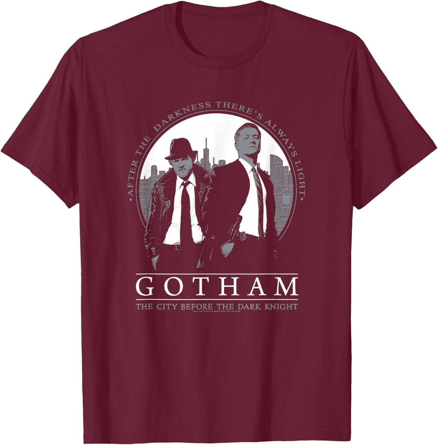 Gotham Protectors T Shirt T-Shirt - T-Shirt | Maroon