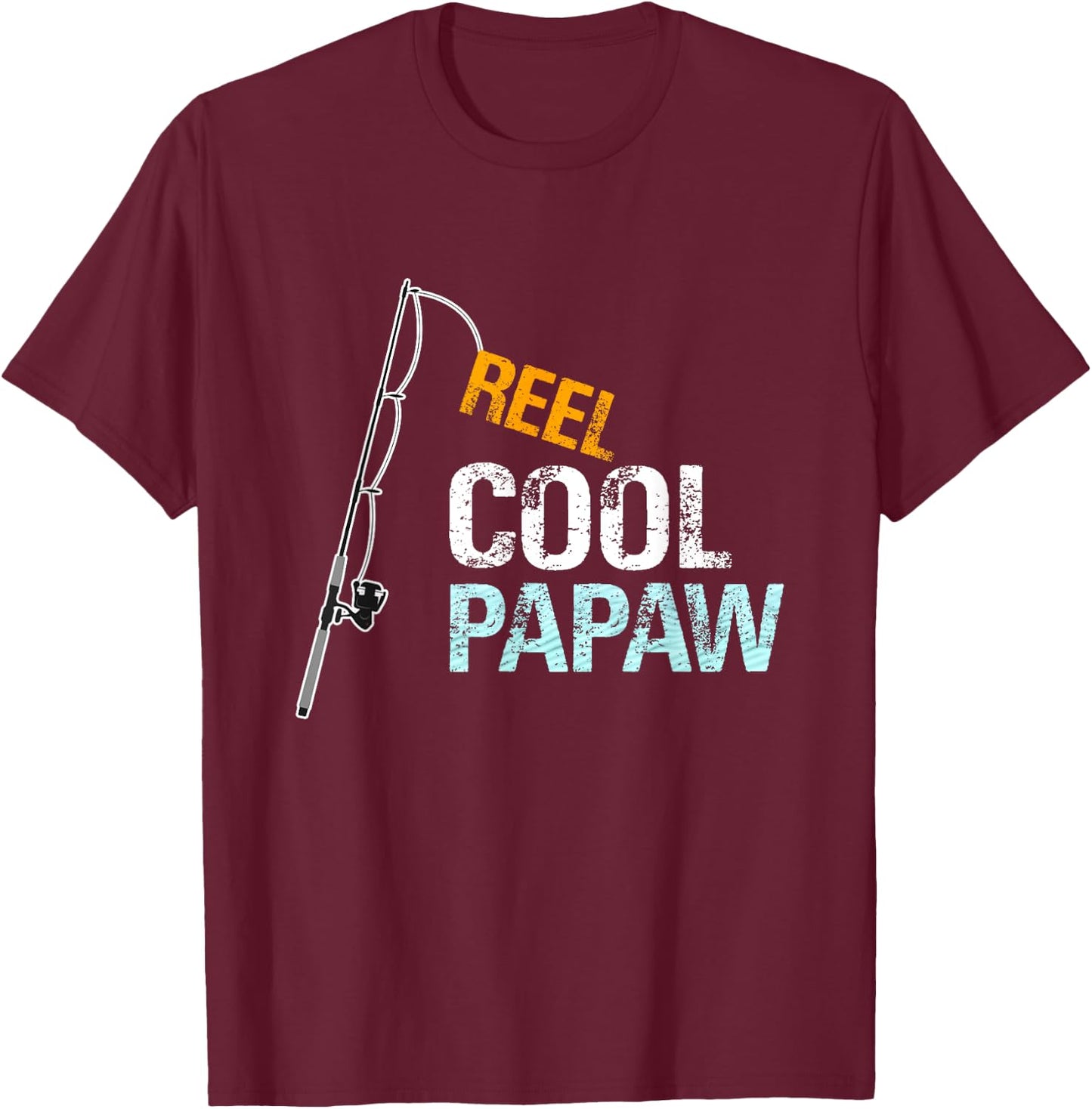 Cool Papaw Gift Grandfather from Granddaughter Grandson T-Shirt - T-Shirt | Maroon