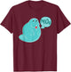 Manatee Sea Cow Moo Funny Manatee Shirt Animal Gift T-Shirt - T-Shirt | Maroon