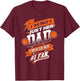 I'm Not Just Her Dad I'm Her Number 1 Fan Basketball Daddy T-Shirt - T-Shirt | Maroon