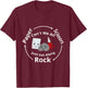 Funny Rock Paper Scissors Can't We All Just Get Along T-Shirt - T-Shirt | Maroon