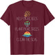 Help More Bees Plant More Trees Clean The Seas T-Shirt - T-Shirt | Maroon