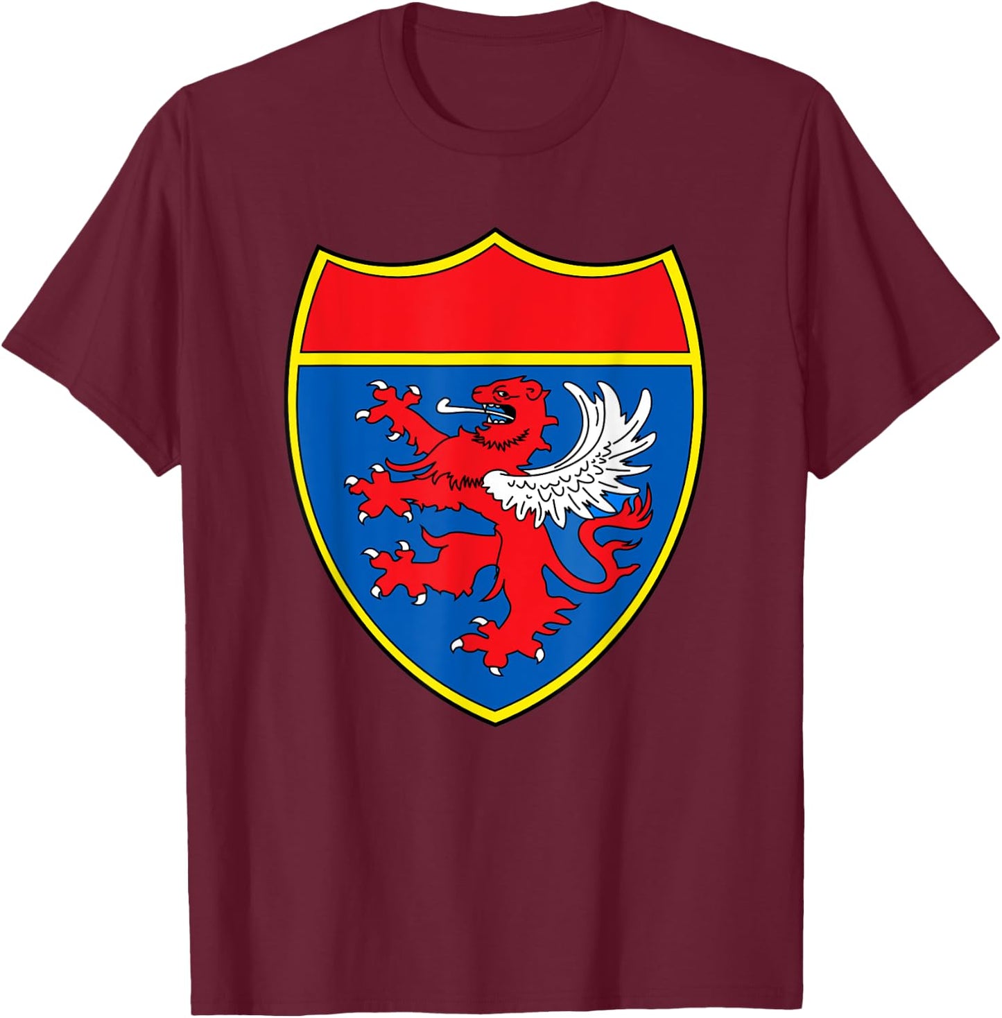 Medieval Costume Dress Up Boy Knight Shield Armor Halloween T-Shirt - T-Shirt | Maroon