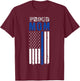 Thin Blue Line, Proud Mom Shirt, for Mother of a Cop T-Shirt - T-Shirt | Maroon
