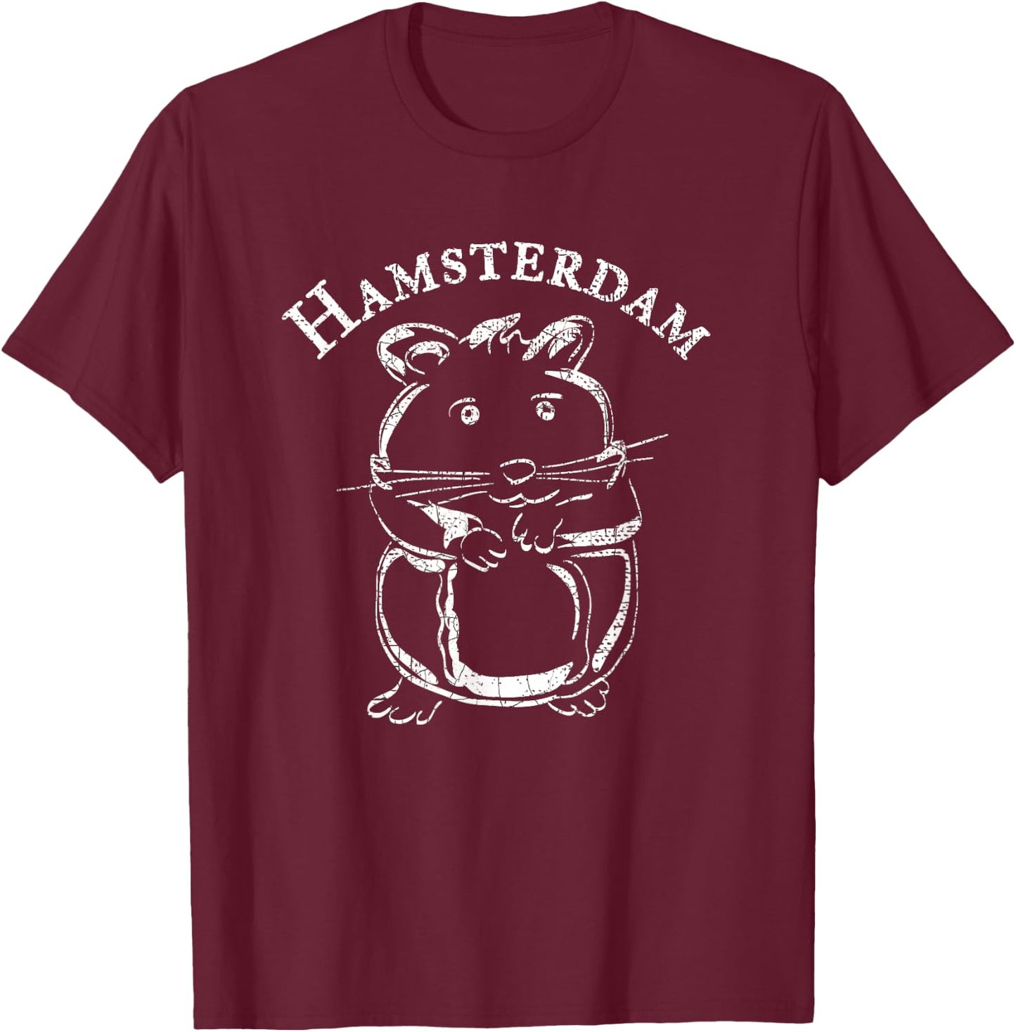 Hamsterdam T Shirt T-Shirt - T-Shirt | Maroon