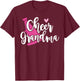 Cute Cheer Grandma - Proud Cheerleading Grandmother T-Shirt - T-Shirt | Maroon